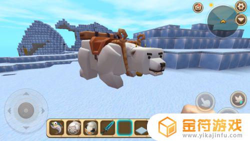 迷你世界怎样驯服野生冰熊 迷你世界如何驯服野生冰熊