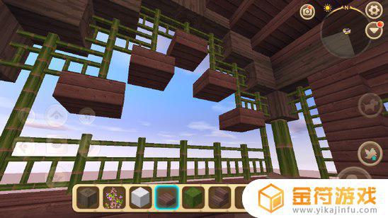 迷你世界竹子或桃木建筑 迷你世界竹子房子教学