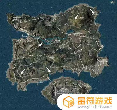 和平精英哪海岛 和平精英海岛