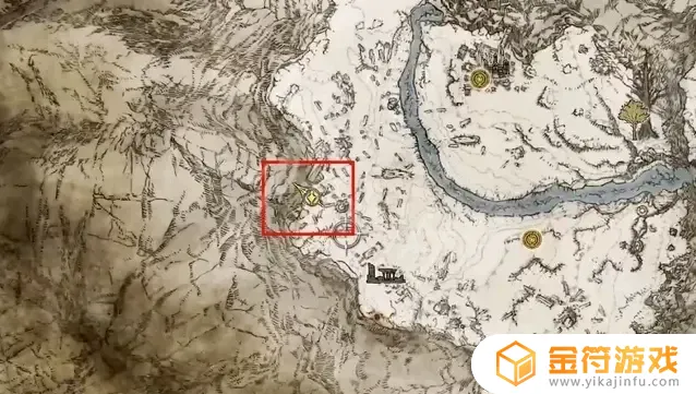 艾尔登法环乌鲁王朝遗迹地图碎片 