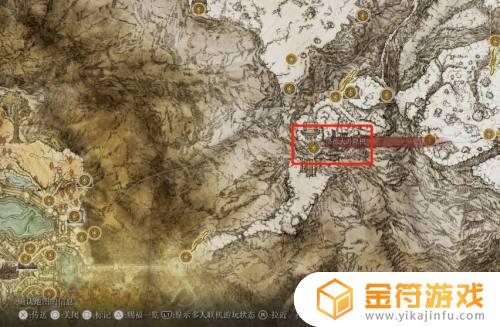 艾尔登法环雪原西边怎么去 艾尔登法环地图