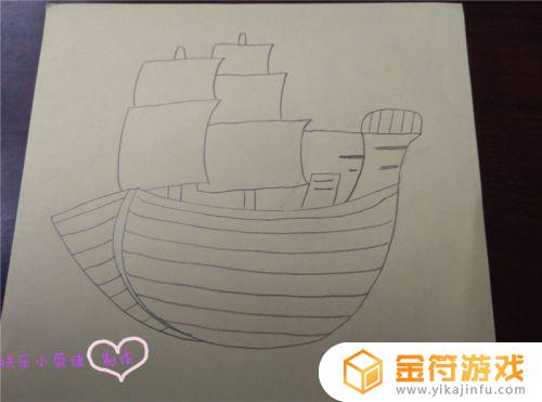 十大著名海盗船怎么画 大型海盗船怎么画
