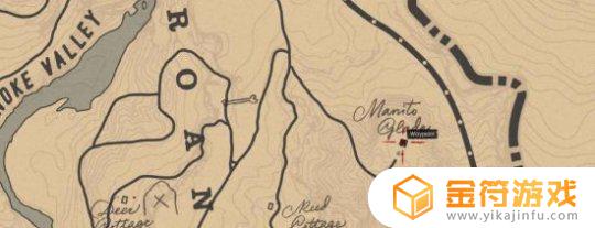 荒野大镖客2已修复的地图位置位置 荒野大镖客2已修复的地图位置在哪