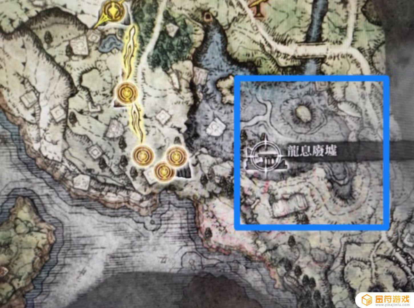 艾尔登法环地图右下角 艾尔登法环地图右下角城堡怎么进