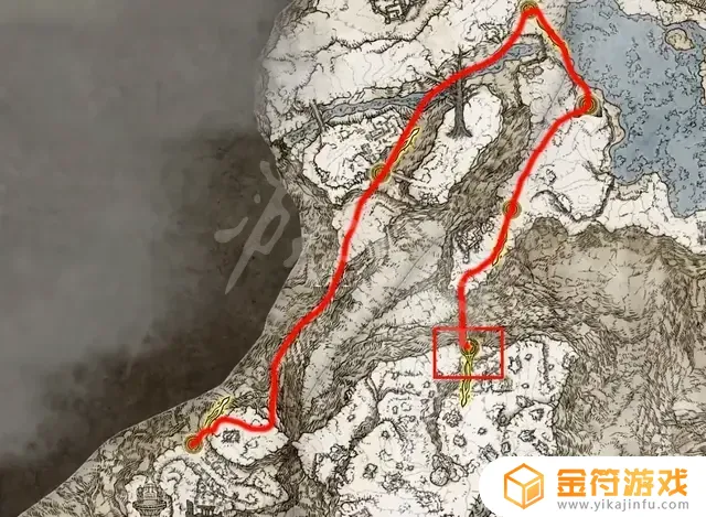 艾尔登法环雪山在哪 