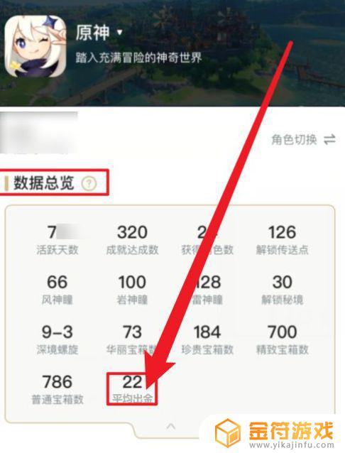 原神哪里查看平均出金 原神在哪里看平均出金