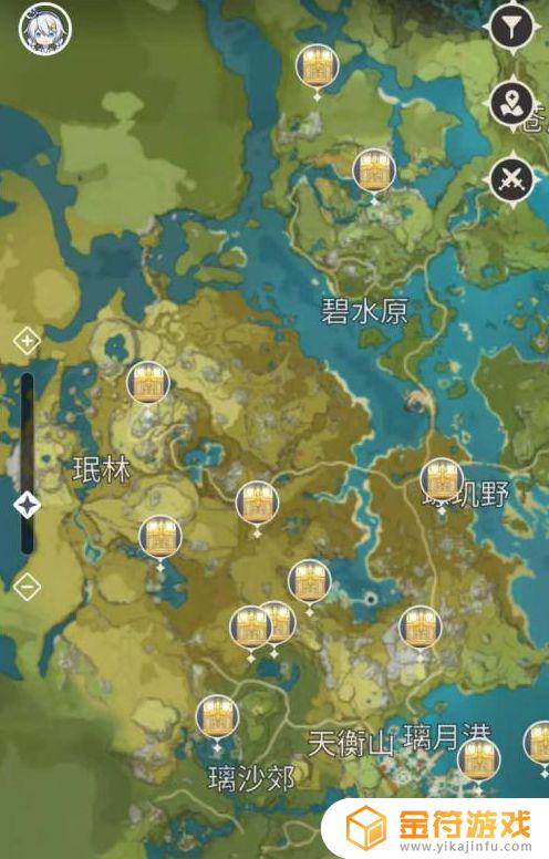 原神米游社地图怎么在游戏里打开 米游社原神地图怎么导入游戏