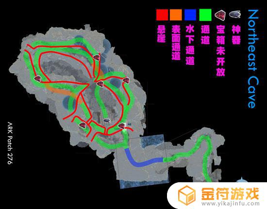 方舟生存进化恶魔岛矿洞在哪 方舟进化吞噬