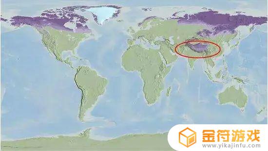 世界冻土分布图 世界冻土分布图最新