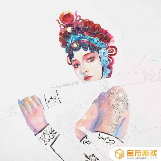 抖音上超简单的水彩画(抖音上超简单的水彩画怎么做)