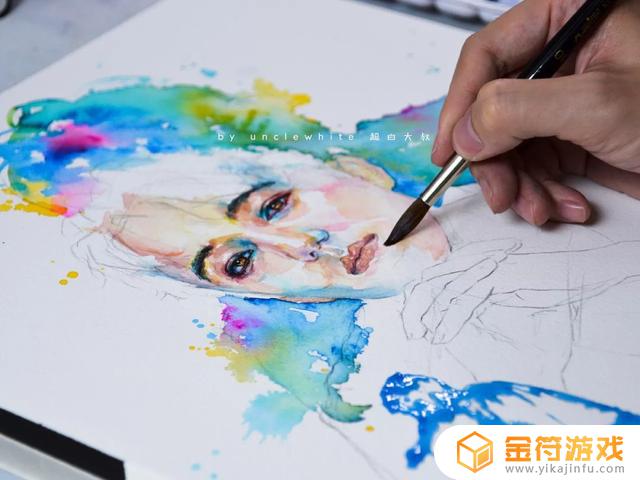 抖音上超简单的水彩画(抖音上超简单的水彩画怎么做)