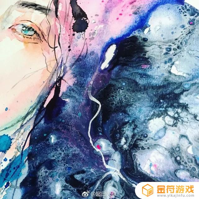 抖音上超简单的水彩画(抖音上超简单的水彩画怎么做)