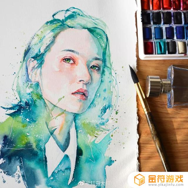 抖音上超简单的水彩画(抖音上超简单的水彩画怎么做)