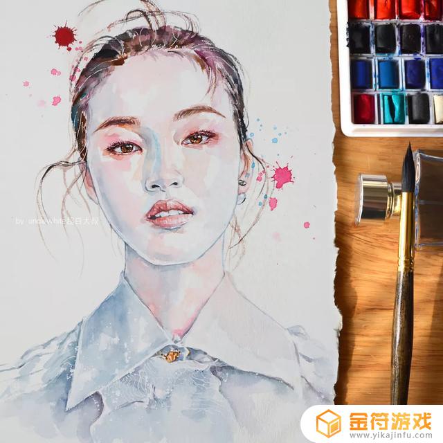 抖音上超简单的水彩画(抖音上超简单的水彩画怎么做)