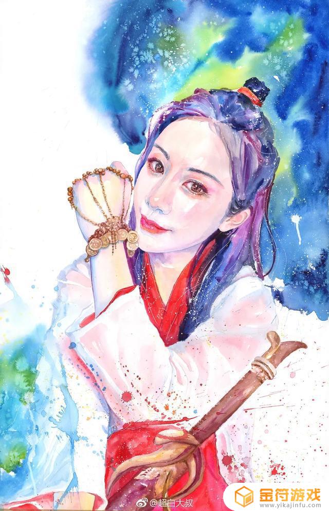 抖音上超简单的水彩画(抖音上超简单的水彩画怎么做)