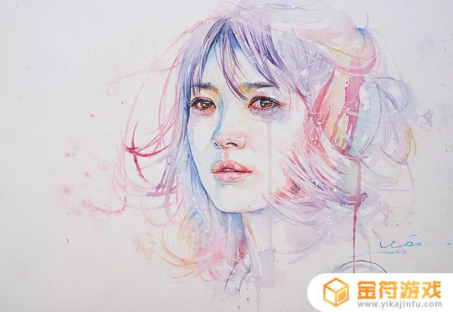 抖音上超简单的水彩画(抖音上超简单的水彩画怎么做)