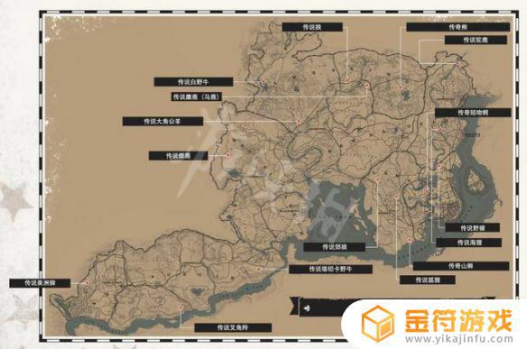 荒野大镖客2线上传说皮什么用 《荒野大镖客2》传说动物收集价值分析