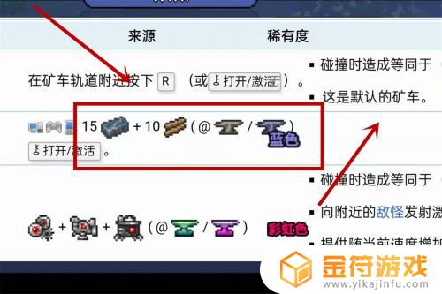 泰拉瑞亚新手如何制作矿车 泰拉瑞亚矿车合成配方
