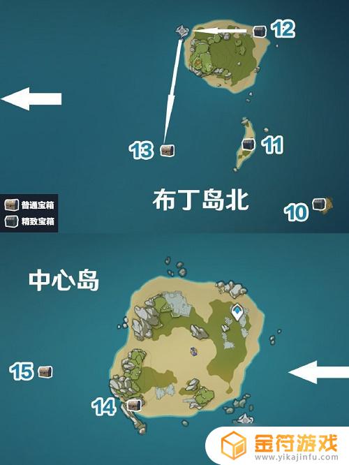 原神海岛宝箱合集怎么开 原神海岛限时宝箱全收集路线图解析