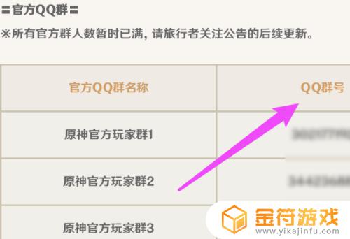 原神加qq 原神官方QQ群加入指南