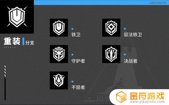 明日方舟 职业 《明日方舟》职业分支特性一览