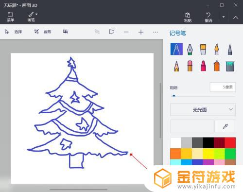 圣诞树怎么画手机涂鸦 圣诞树手机涂鸦步骤