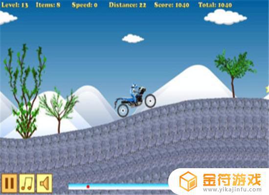 摩托骑士特技手机游戏