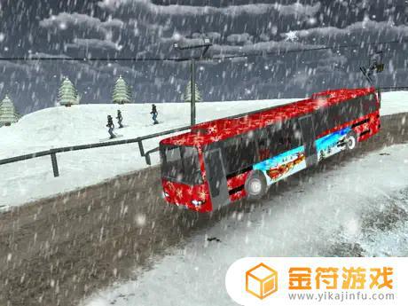 圣诞晚会巴士模拟3 d 旅游滑雪胜地苹果最新版下载