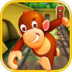 猴子跑酷之地铁雪地道路酷跑苹果版