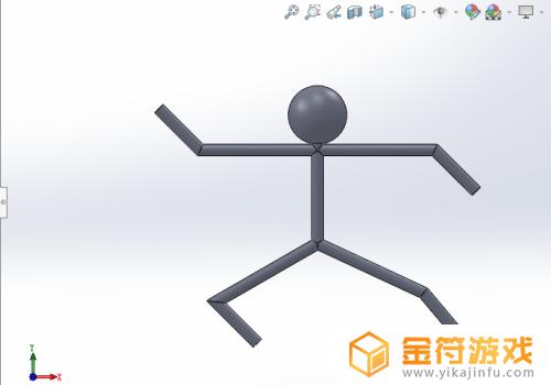 火柴人天下无敌如何3d建模 SolidWorks火柴人建模技巧