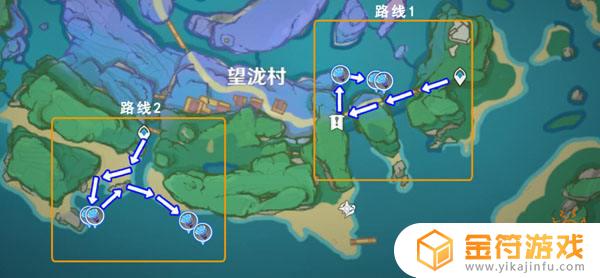 海灵芝原神采集路线 原神海灵芝速刷路线分享