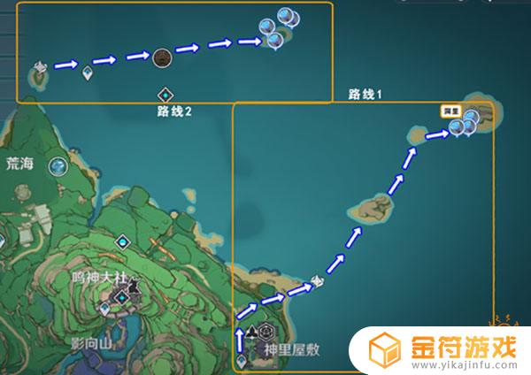 海灵芝原神采集路线 原神海灵芝速刷路线分享