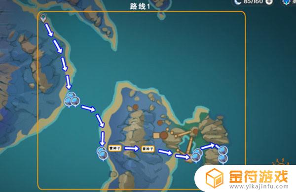 海灵芝原神采集路线 原神海灵芝速刷路线分享