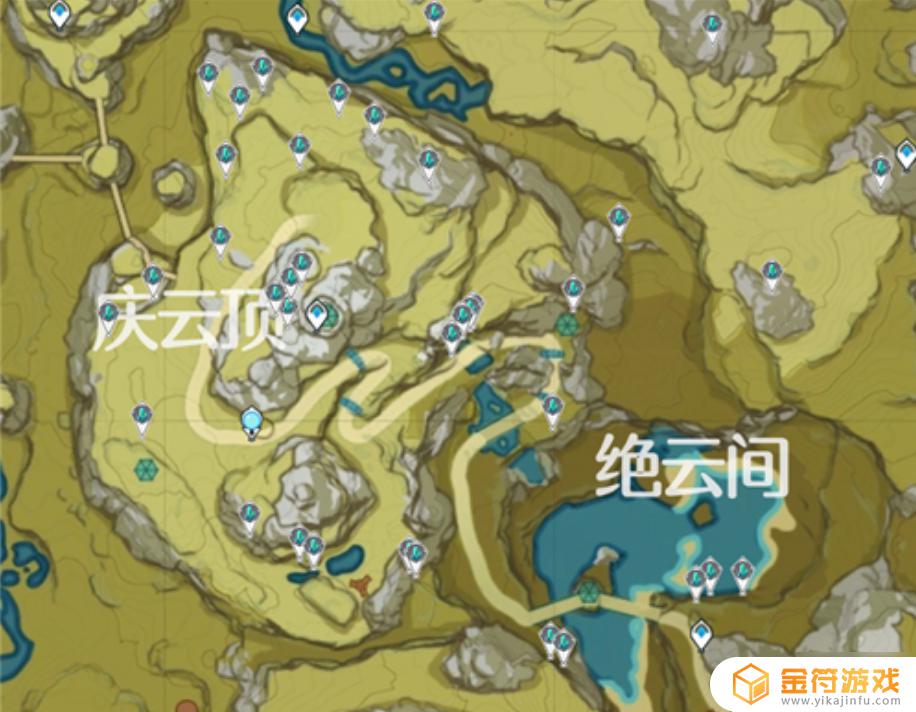 原神水晶块位置地图 原神水晶块分布图详解