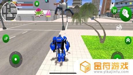 警察豪华轿车机器人战斗苹果版免费下载