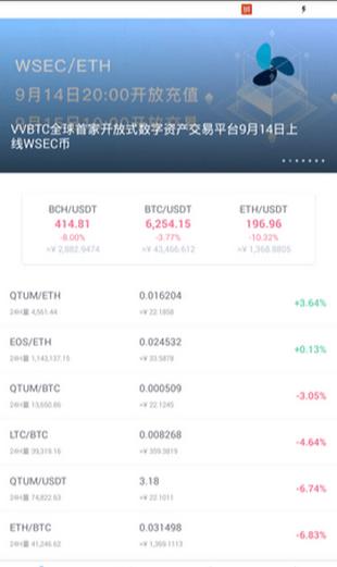 vvbtc交易所下载