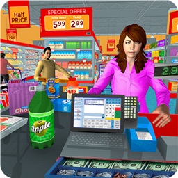 虚拟超市杂货出纳3d家庭游戏