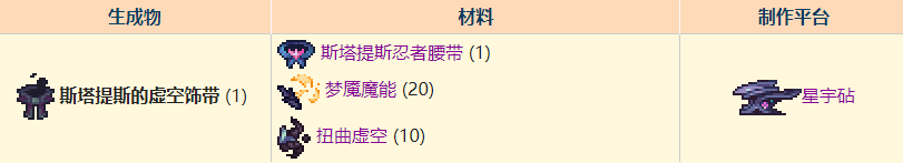 泰拉瑞亚大师推荐饰品 泰拉瑞亚灾厄最强饰品合成材料