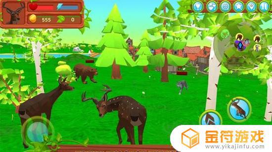 鹿模拟器动物家族手机游戏
