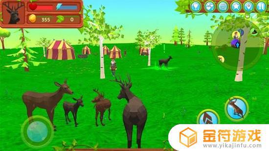 鹿模拟器动物家族手机游戏