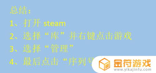 steam查key 怎么在Steam上查看游戏的注册码