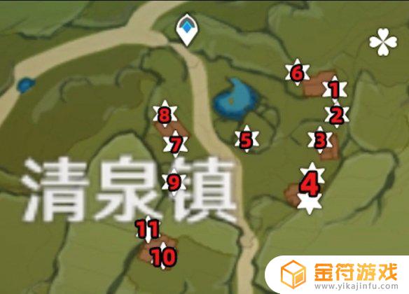 原神沐风 原神慕风蘑菇采集地点